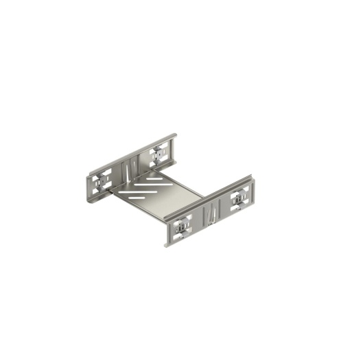 Conjunto de união rápida para caminho de cabos Magic 60x200x200 Aço inoxidável A4 1.4571 brilhante, pós-tratamento