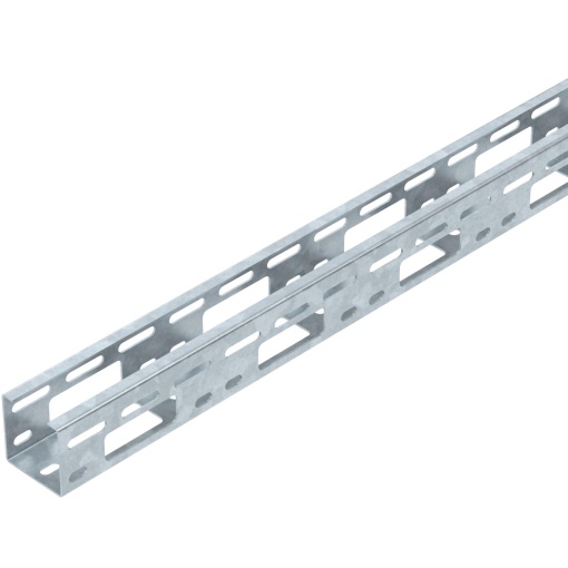 Míni canal AZ perfurado 50x50x3000 Aço galvanizado por imersão a quente após maquinação