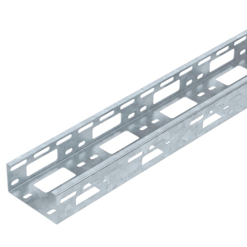 Míni canal AZ perfurado 50x100x3000 Aço galvanizado por imersão a quente após maquinação