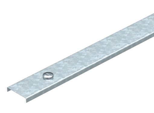 Tampa com ferrolho 53x3000 Aço Galvanização continuazincoalumínio, Double Dip