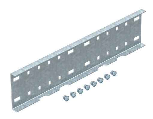 União reta para sistema grandes vãos 110 110x500 Aço galvanizado pelo método Sendzimir
