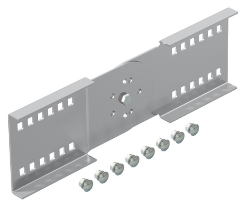 União articulada para sistema grandes vãos 110 110x380 Aço inoxidável A4 1.4571 brilhante, pós-tratamento