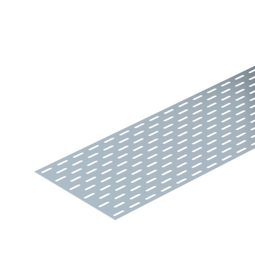 Placa de fundo perfurada, para escada 400x3000 Aço galvanizado pelo método Sendzimir