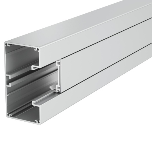 Calha técnica Rapid 45, 1 via, alumínio 53x100x2000 Alumínio anodizado