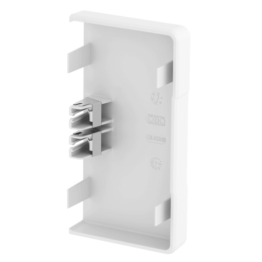 Topo para Rapid 45 100 106x56x22 Policarbonatoacrilonitrila-butadieno-estireno branco puro RAL 9010