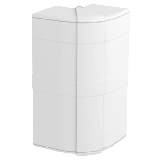 Ângulo externo variável 175x88x88 Policarbonatoacrilonitrila-butadieno-estireno branco puro RAL 9010