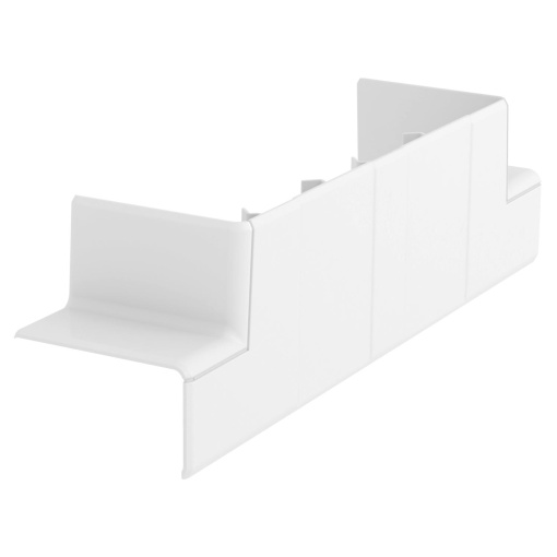Derivação em T para Rapid 45 165 225x62x56 Policarbonatoacrilonitrila-butadieno-estireno branco puro RAL 9010