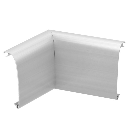 Tampa de ângulo interno GAD Desing Soft 45x140x218 Alumínio anodizado