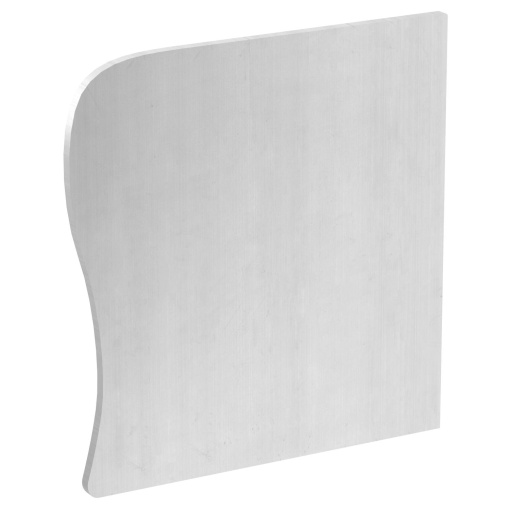 Topo direito GAD Desing Swing 133x140x37 Alumínio anodizado
