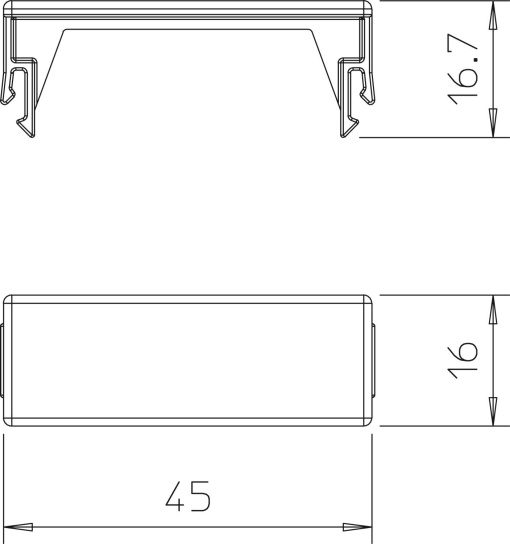 Tapa juntas para tampa Policloreto de vinilo branco puro RAL 9010