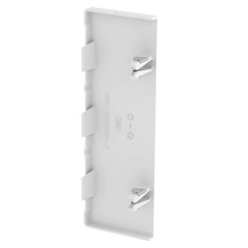 Topo para GEK-K53160-3, 3 vias 53x160mm Policloreto de vinilo branco puro RAL 9010