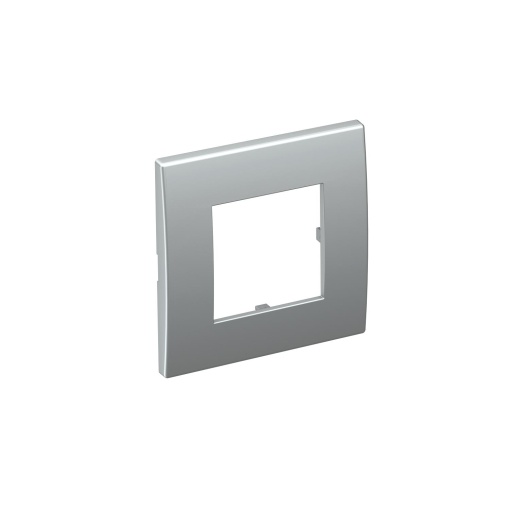 Espelho Modul 45, simples 84x84mm Policarbonato alumínio lacado
