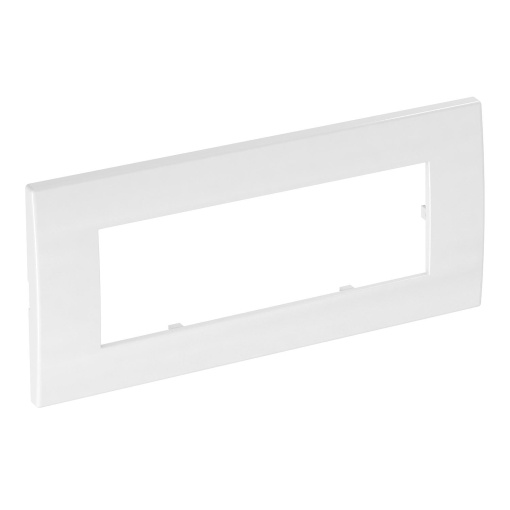 Espelho Modul 45, triplo 84x185mm Policarbonato branco puro RAL 9010