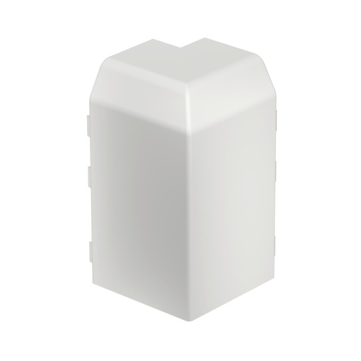 Ângulo externo RAUDUO 40x105 9010 Policloreto de vinilo branco puro RAL 9010