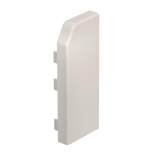 Topo direito RAUDUO 40x105 R 9001 Policloreto de vinilo branco RAL 9001