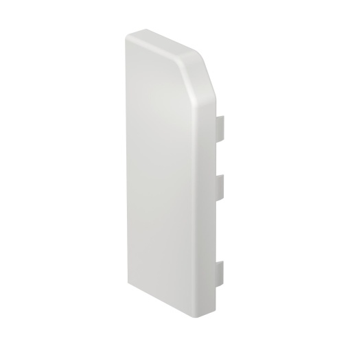 Topo esquerdo RAUDUO 40x105 L 9010 Policloreto de vinilo branco puro RAL 9010