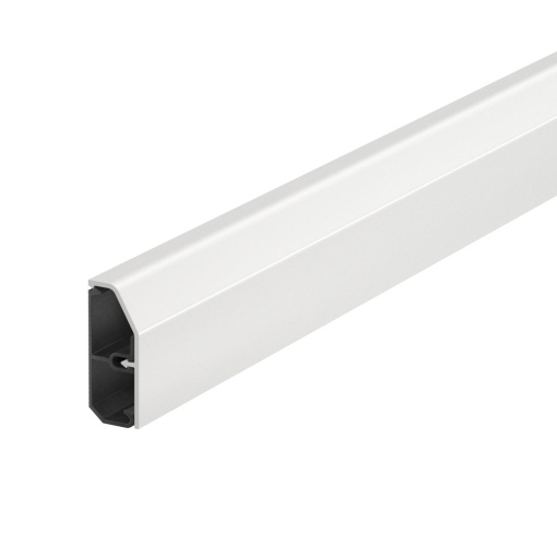 Calha de rodapé SL Set 20x50 9010 Policloreto de vinilo branco puro RAL 9010
