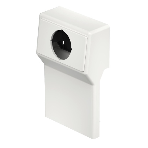 Suporte de aparelhos vazia SL 20x110 RAL9010 Policloreto de vinilo branco puro RAL 9010