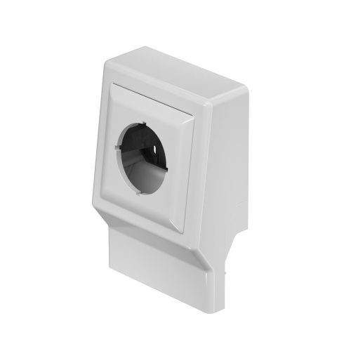 Suporte de aparelhos vazia SL 20x5070 RAL7035 Policloreto de vinilo cinzento claro RAL 7035