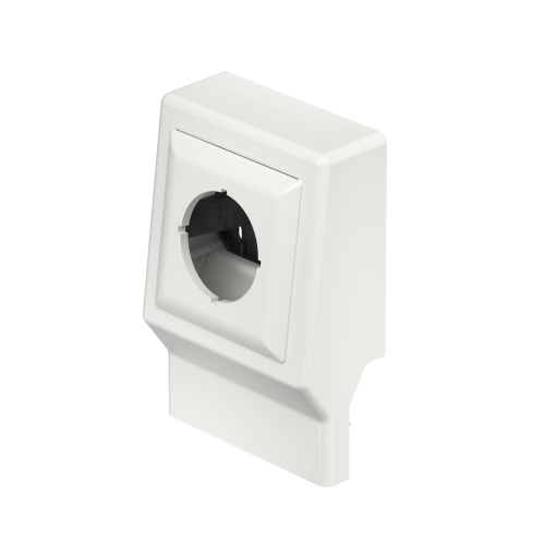 Suporte de aparelhos vazia SL 20x5070 RAL9010 Policloreto de vinilo branco puro RAL 9010