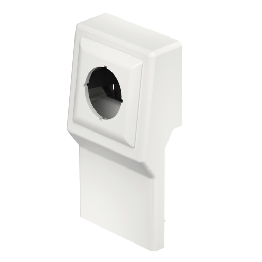 Suporte de aparelhos vazia SL 20x110 RAL9010 Policloreto de vinilo branco puro RAL 9010