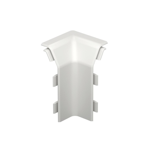 Ângulo interno SL 20x70 9010 Policloreto de vinilo branco puro RAL 9010