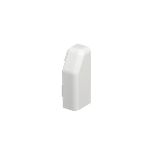 Topo direito SL 20x50 9010 Policloreto de vinilo branco puro RAL 9010