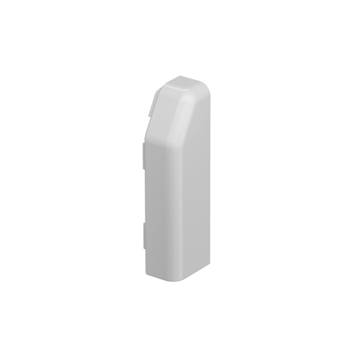Topo direito SL Set 20x70 7035 Policloreto de vinilo cinzento claro RAL 7035