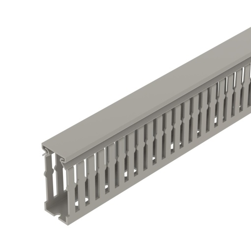 Calha de cablagem Conjunto METRA 60x25 7030 Policloreto de vinilo cinzento pedra RAL 7030