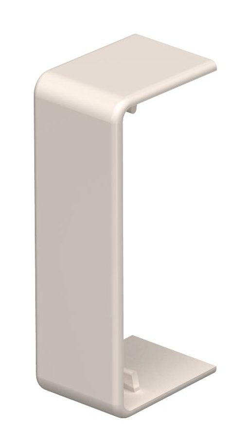 Tapa juntas 15x40mm Policloreto de vinilo branco puro RAL 9010