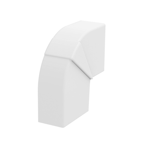 Ângulo plano 60x42x13 Policarbonatoacrilonitrila-butadieno-estireno branco puro RAL 9010