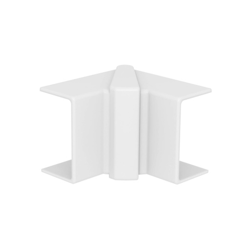Ângulo interno 33x26x33 Policarbonatoacrilonitrila-butadieno-estireno branco puro RAL 9010