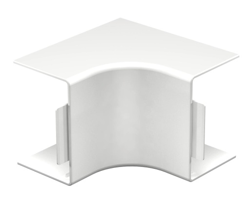 Ângulo interno livre de halogéneo 60x90mm Policarbonatoacrilonitrila-butadieno-estireno branco puro RAL 9010