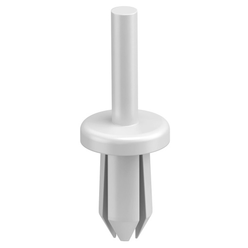 Rebite fixação Tamanho 2 Ø6,3mm Poliamida cinzento claro RAL 7035