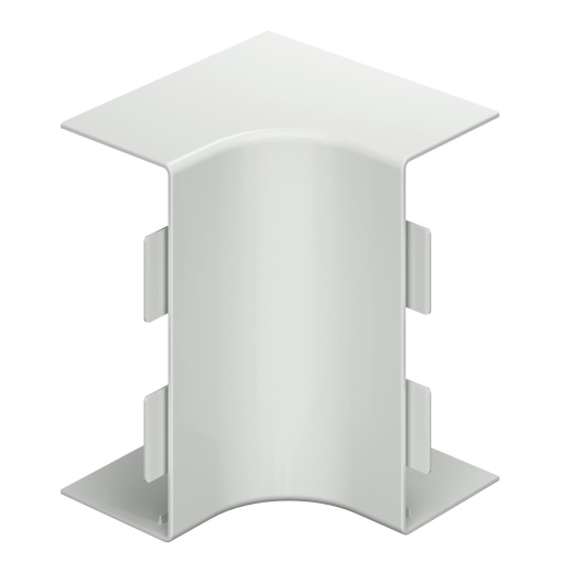 Ângulo interno 60x150mm Policloreto de vinilo cinzento claro RAL 7035