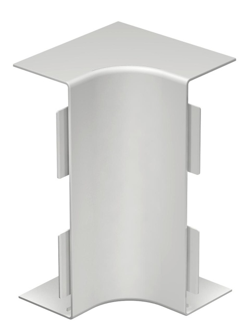 Ângulo interno 60x210mm Policloreto de vinilo branco puro RAL 9010