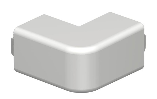 Ângulo externo 20x20mm Policloreto de vinilo branco puro RAL 9010