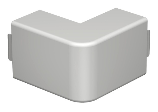 Ângulo externo 40x60mm Policloreto de vinilo branco puro RAL 9010