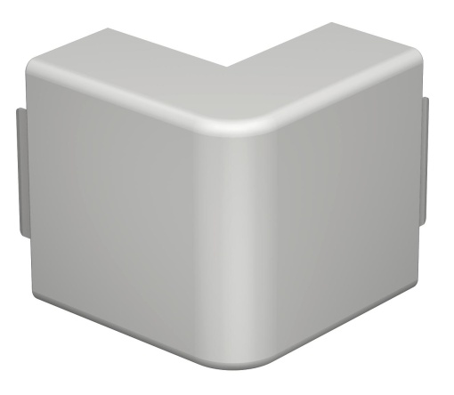 Ângulo externo 40x90mm Policloreto de vinilo cinzento claro RAL 7035