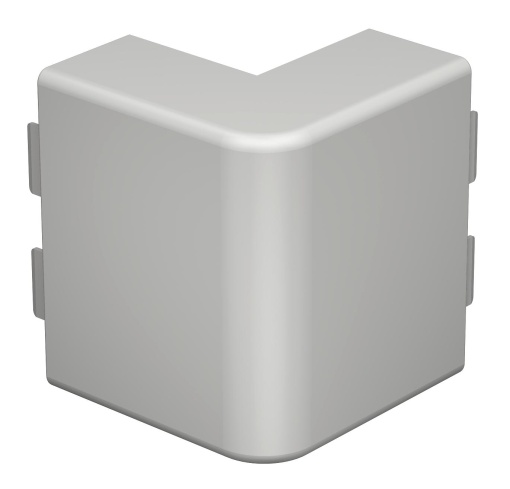 Ângulo externo 40x110mm Policloreto de vinilo branco puro RAL 9010