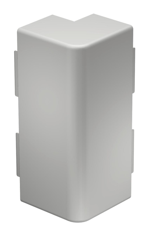 Ângulo externo 60x230mm Policloreto de vinilo branco puro RAL 9010