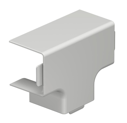 Derivação em T 30x30mm Policloreto de vinilo branco puro RAL 9010