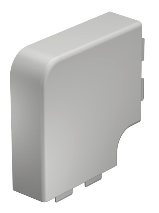 Ângulo plano 40x110mm Policloreto de vinilo branco puro RAL 9010