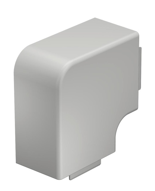 Ângulo plano 60x90mm Policloreto de vinilo branco puro RAL 9010