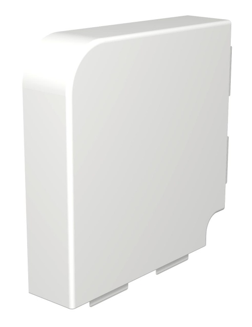 Ângulo plano 60x230mm Policloreto de vinilo branco puro RAL 9010