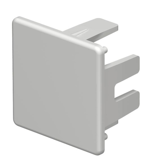Topo 30x30mm Policloreto de vinilo branco puro RAL 9010