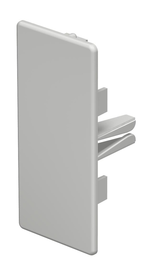 Topo 40x90mm Policloreto de vinilo branco puro RAL 9010