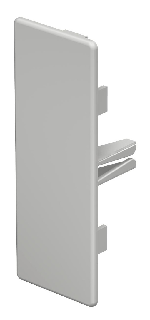 Topo 40x110mm Policloreto de vinilo branco puro RAL 9010