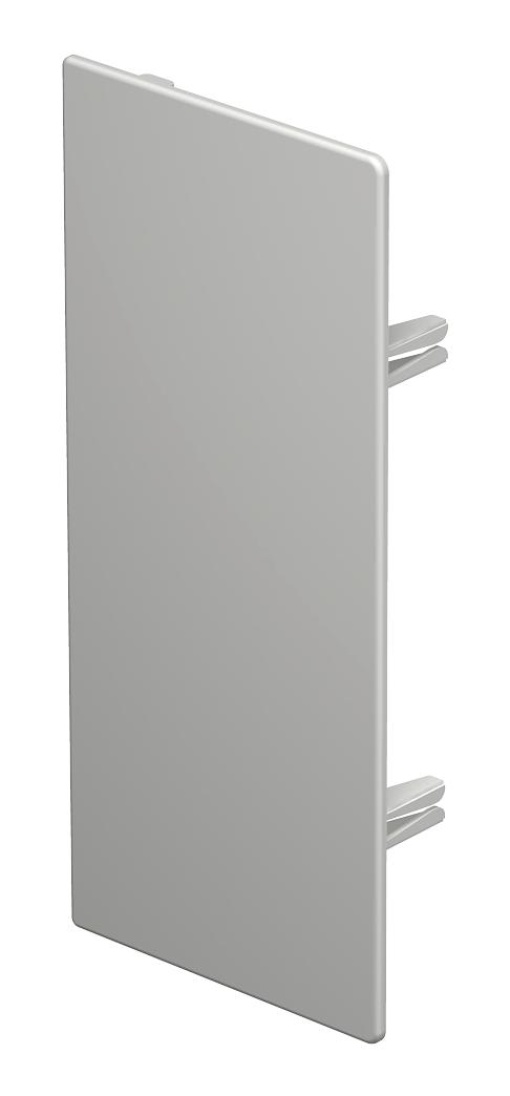 Topo 100x230mm Policloreto de vinilo cinzento claro RAL 7035