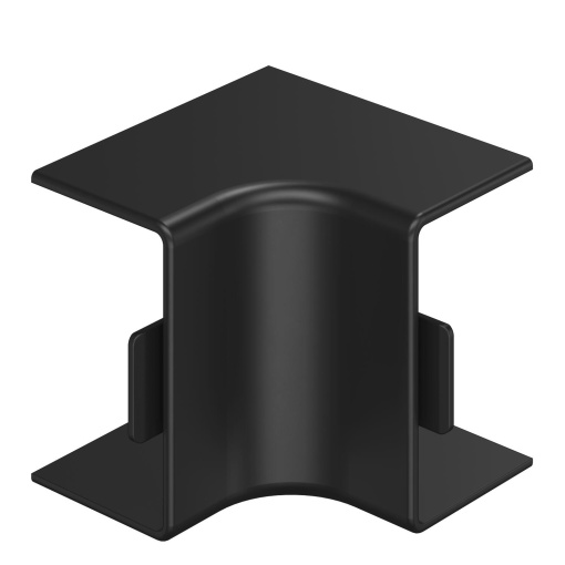 Internal corner cover 25x40 Policloreto de vinilo preto RAL 9005
